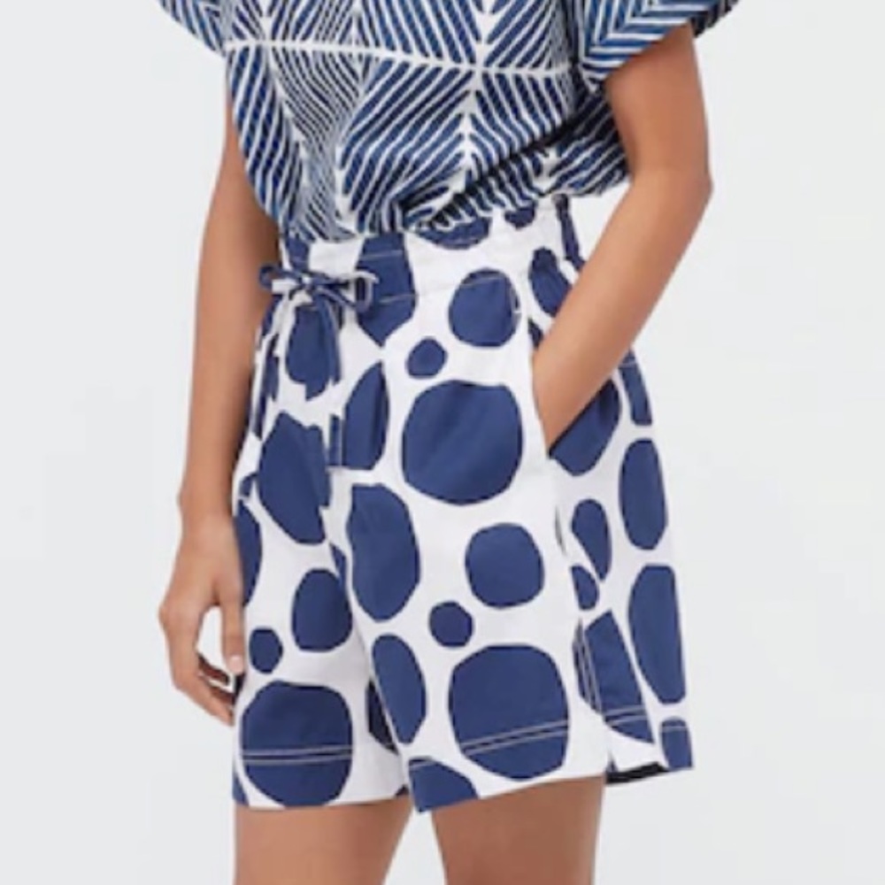 WOMEN LINEN-BLEND SHORTS (MARIMEKKO)
